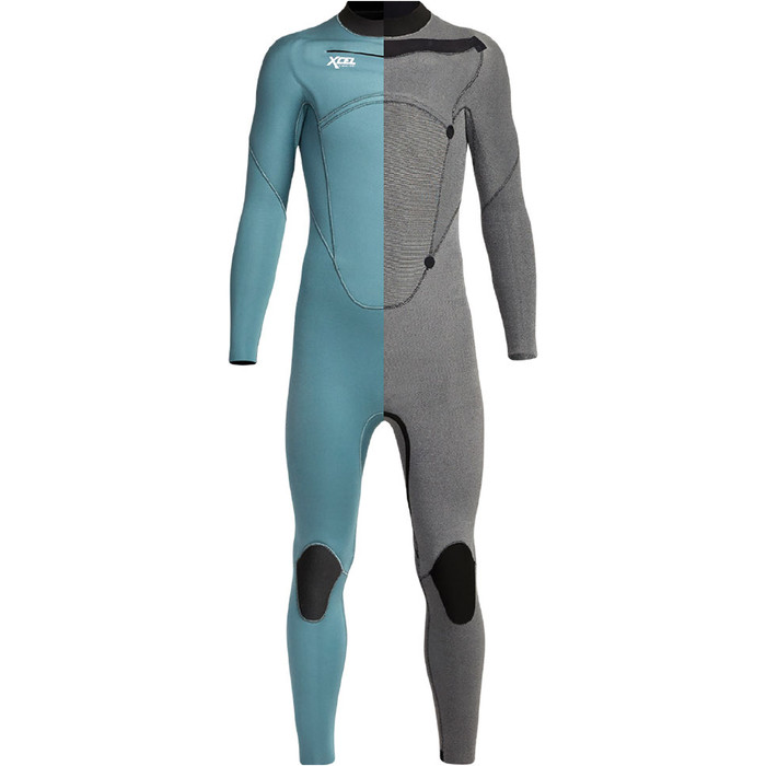 2024 Xcel Junior Comp 3/2mm Chest Zip Wetsuit KN32ZXC0 - Graphite